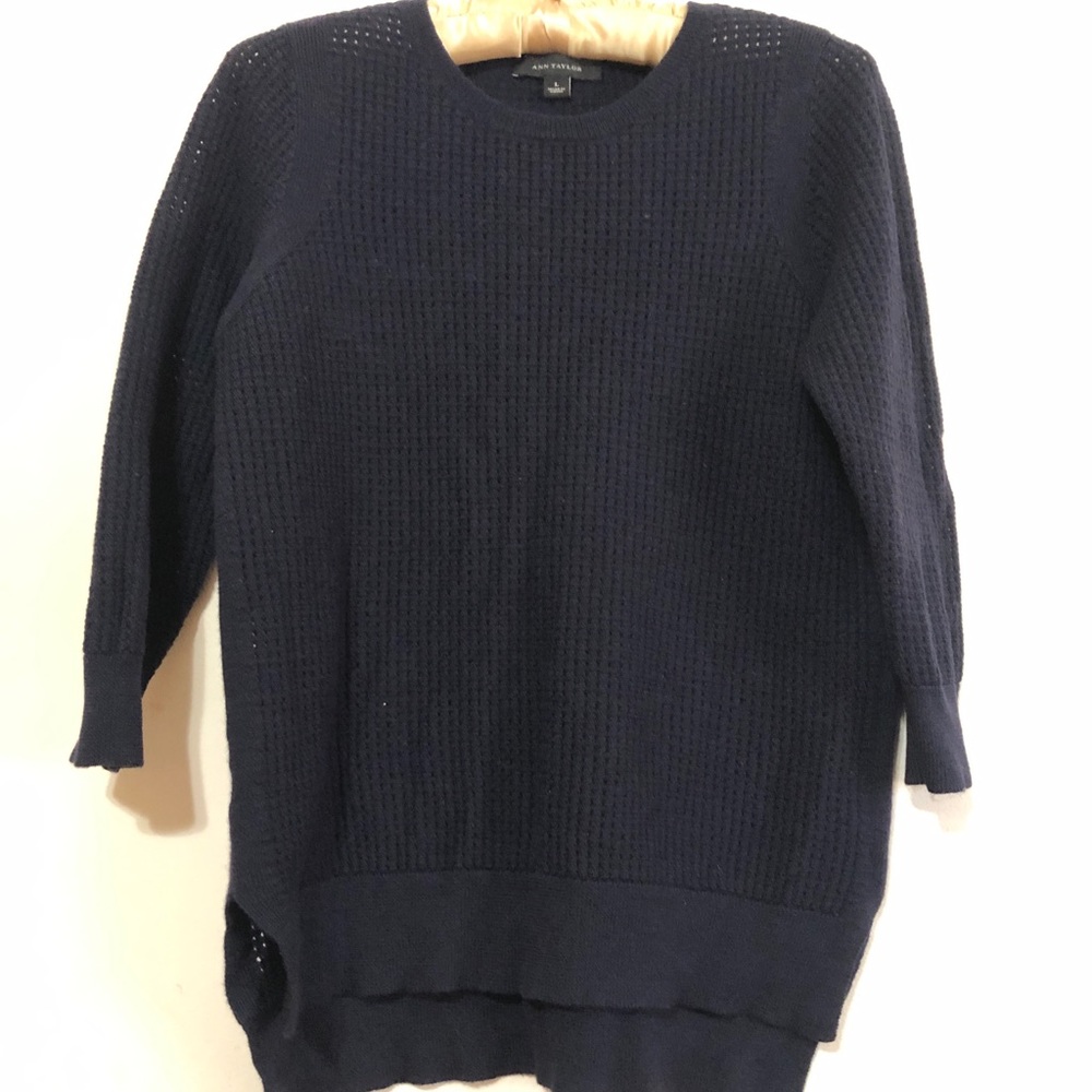 Ann Taylor sweater in navy blue